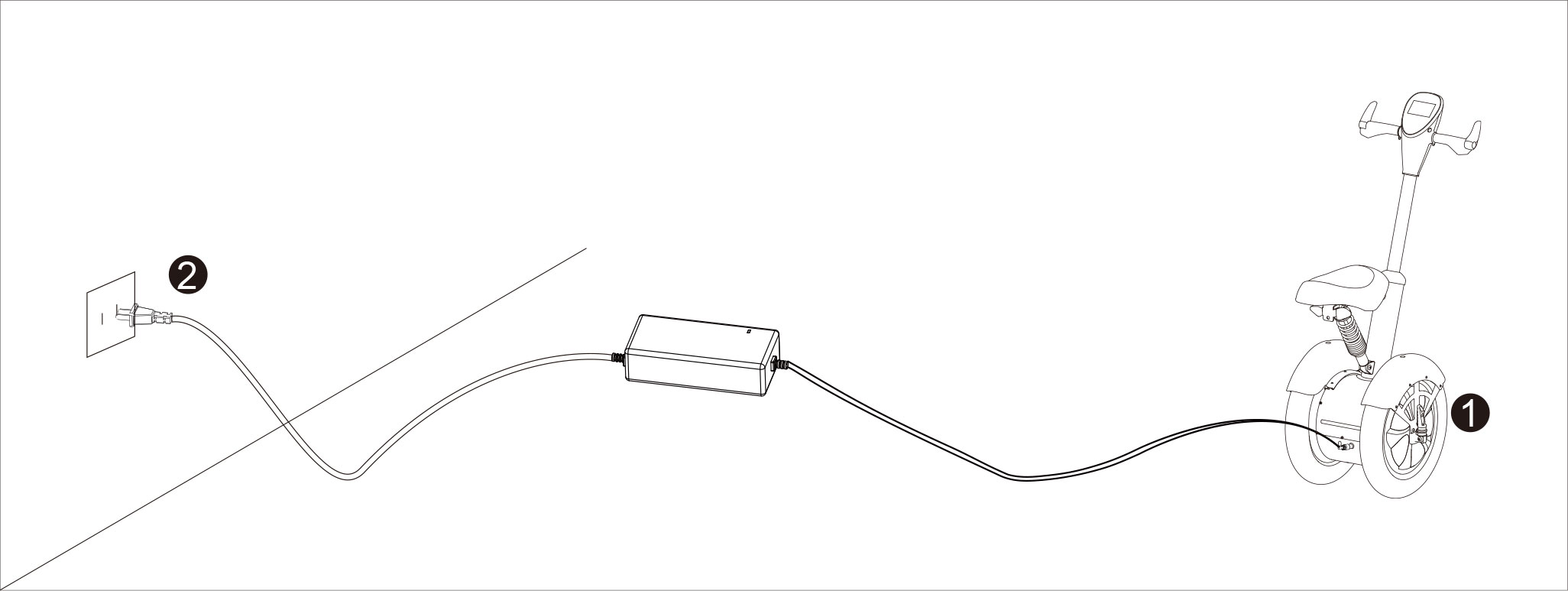 Airwheel A3 two-wheeled scooter