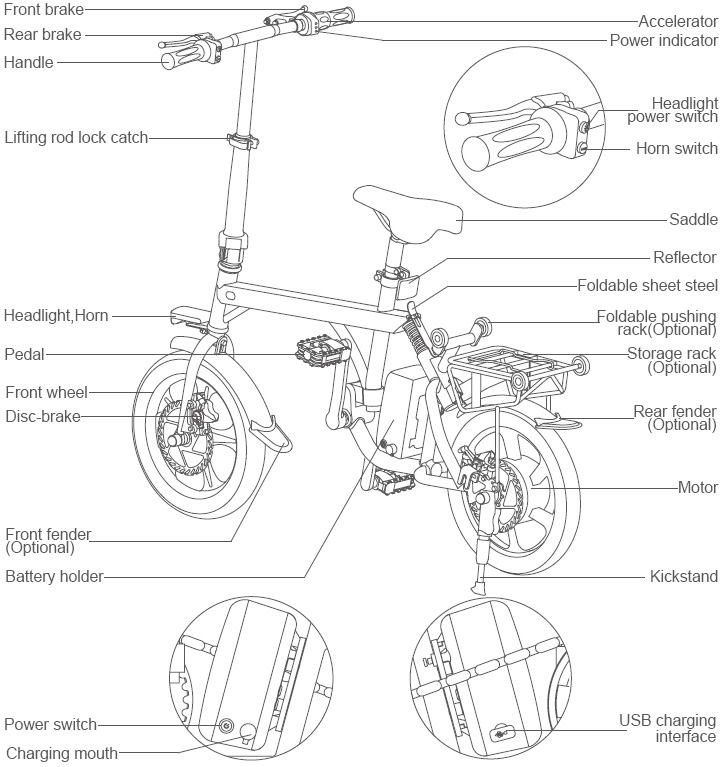 smart e bike r3