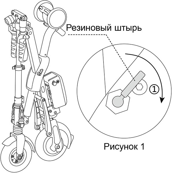 Airwheel E6 foldable electric bike