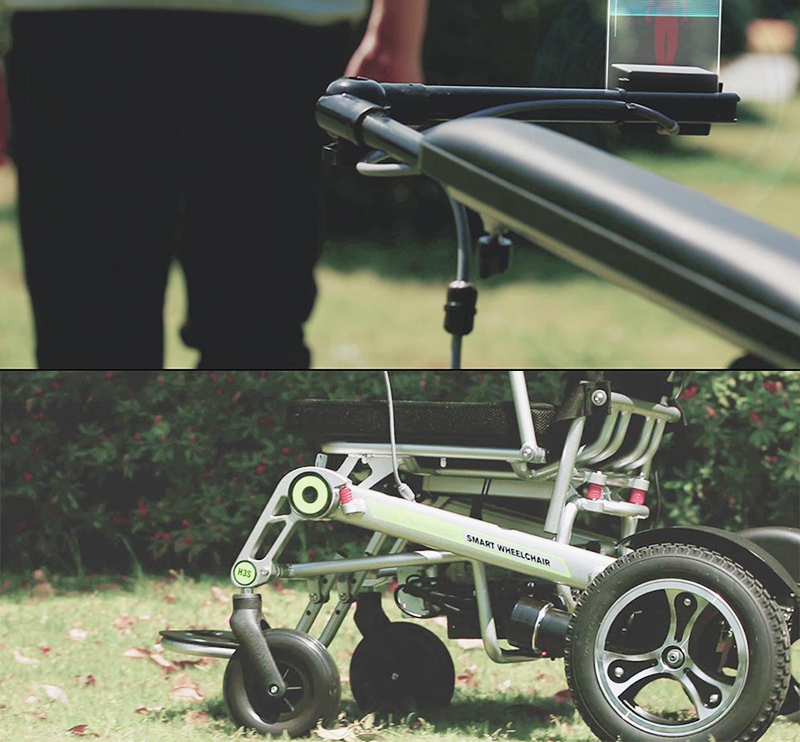 Airwheel H3S folding electric wheelchair(3).