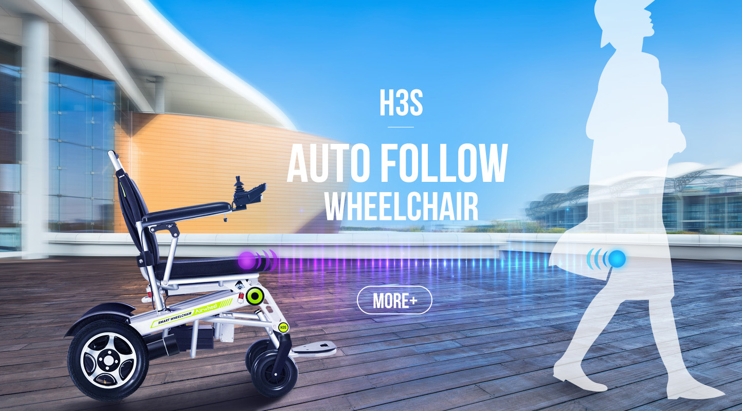 Airwheel H3S power and manual wheelchairs.