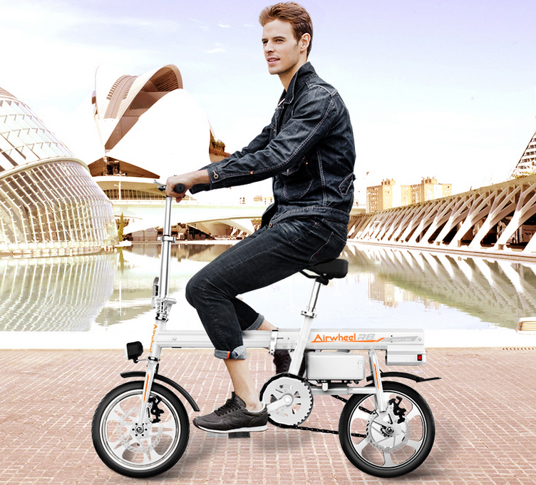 Airwheel R6 electric moped bicycle(4).