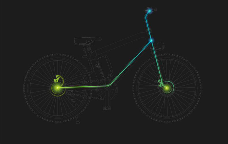 Airwheel R8 tour electric bike%20(2).