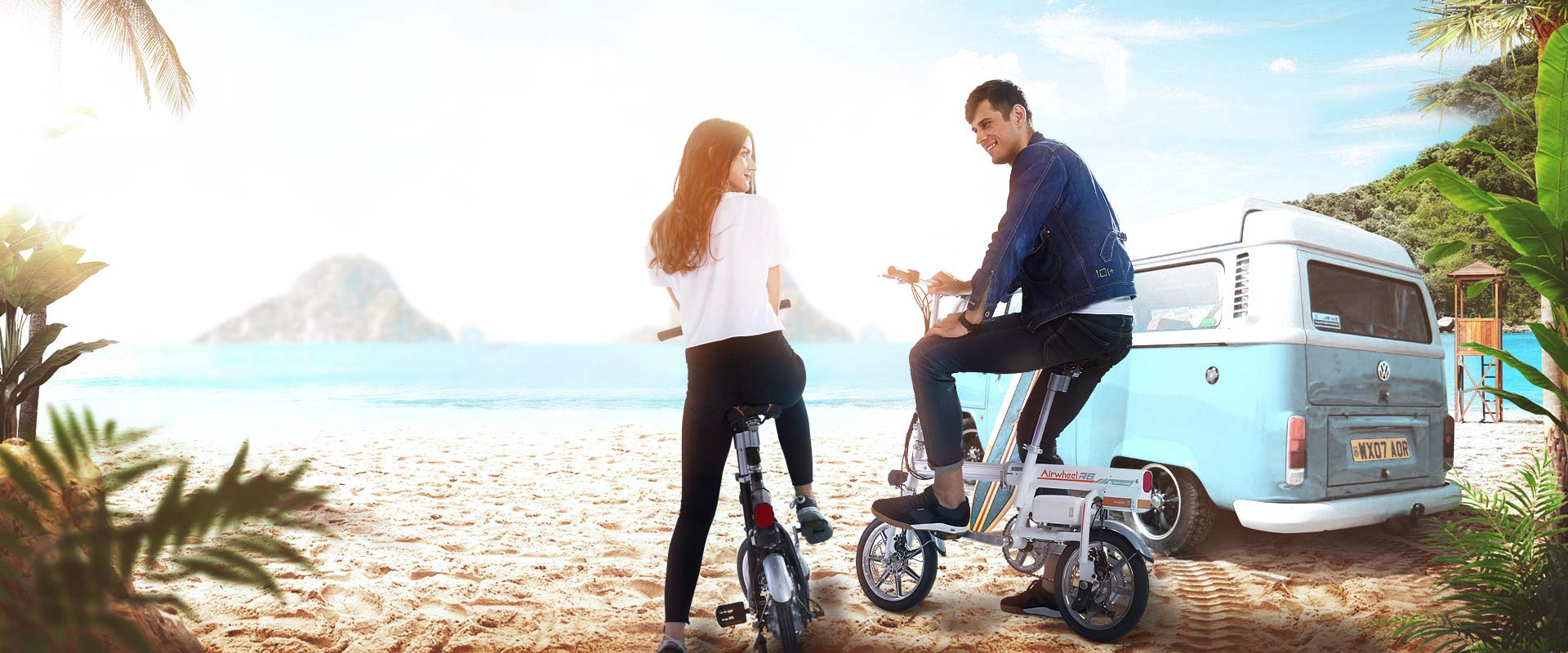 Airwheel R6 electric assist bike