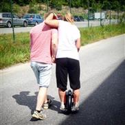 auto-equilibrio monociclo