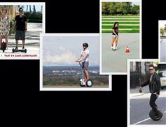 auto equilibrio eléctrico monociclo