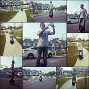 monociclo eléctrico dos ruedas