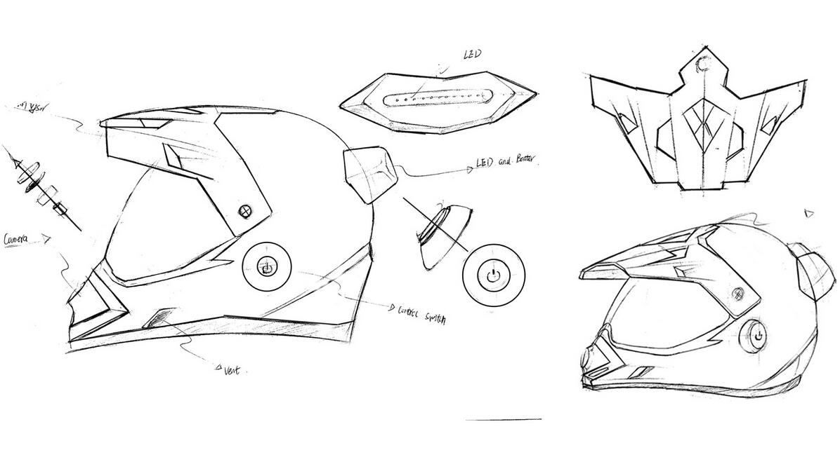  Airwheel ergreift die Gelegenheit und brachte C8-Helm-Kamera aus Sicherheitsgründen und zur Erholung.