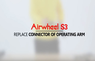 Airwheel S3 connector of operating ARM replacing vedio