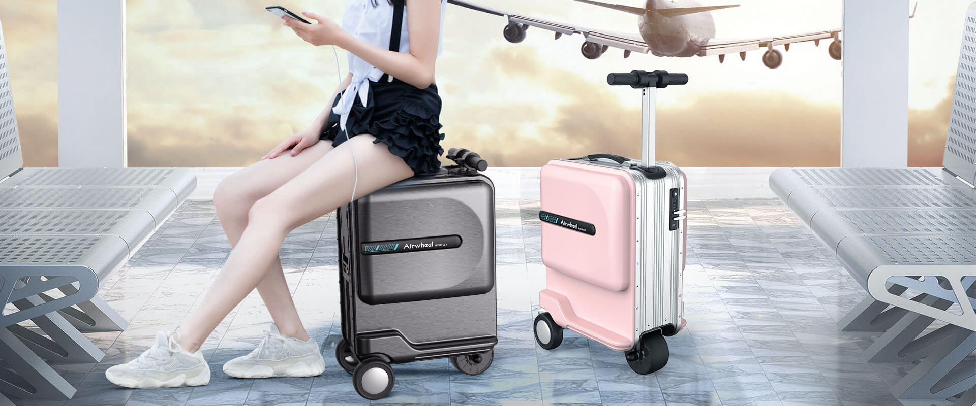 airwheel se3mini valise intelligente